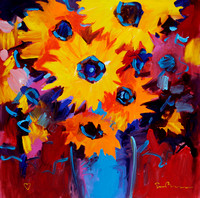 Sunflowers 40"x40"