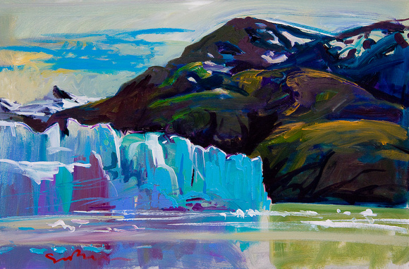Hubbard Glacier Reflections