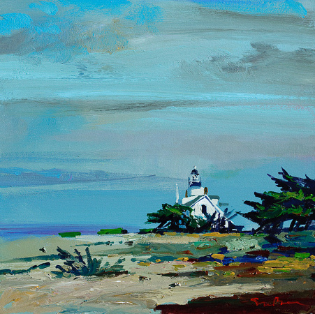 SOLD Pacific Grove Lighthouse 20x20
